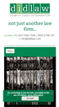 Mobile Screenshot of didlaw.com